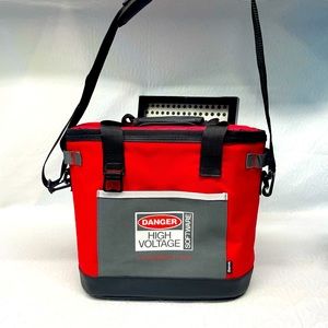 Koozie Insulated Cooler Tote Bag Lunch bag Electrician HVAC Technician Travel